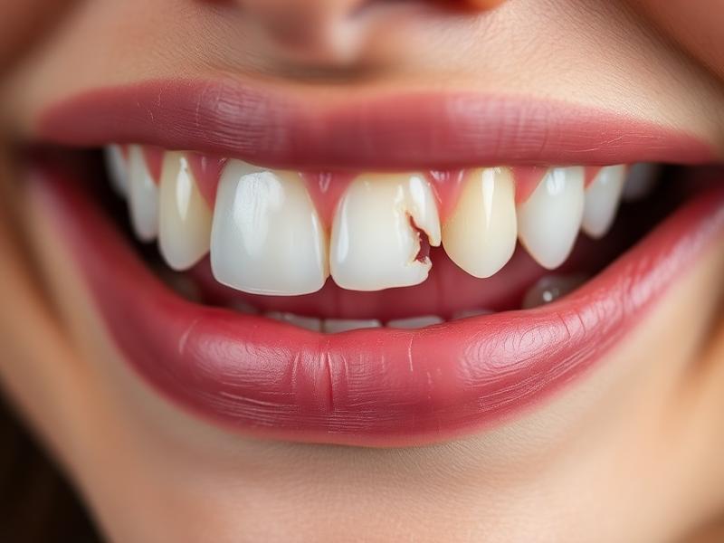Dental Restoration — before treatment
